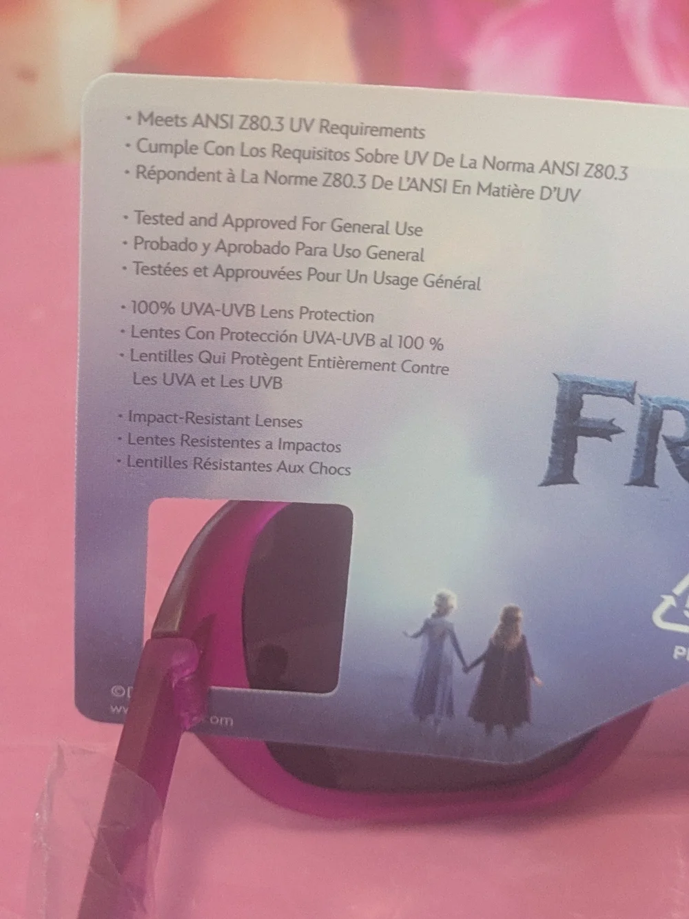 Disney Frozen Purple-Purple Kids Sunglasses